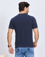 Navy Blue Round Neck T-Shirt