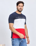 Navy Blue Round Neck T-Shirt
