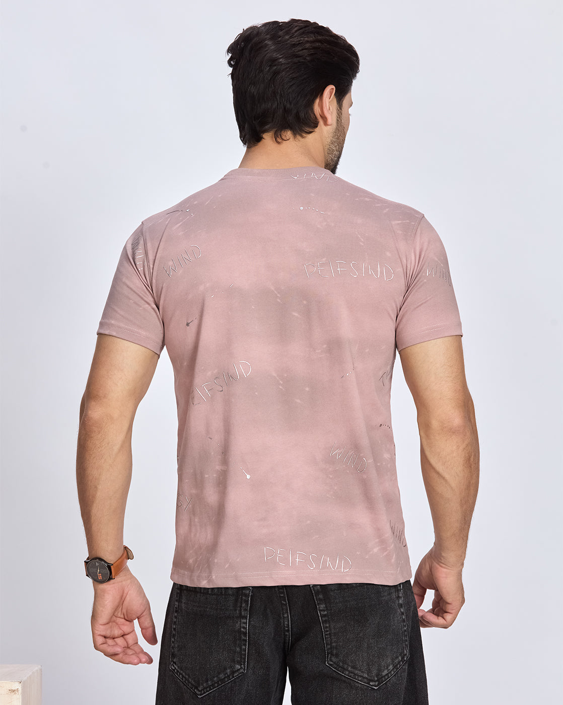 Printed Round Neck T-shirt
