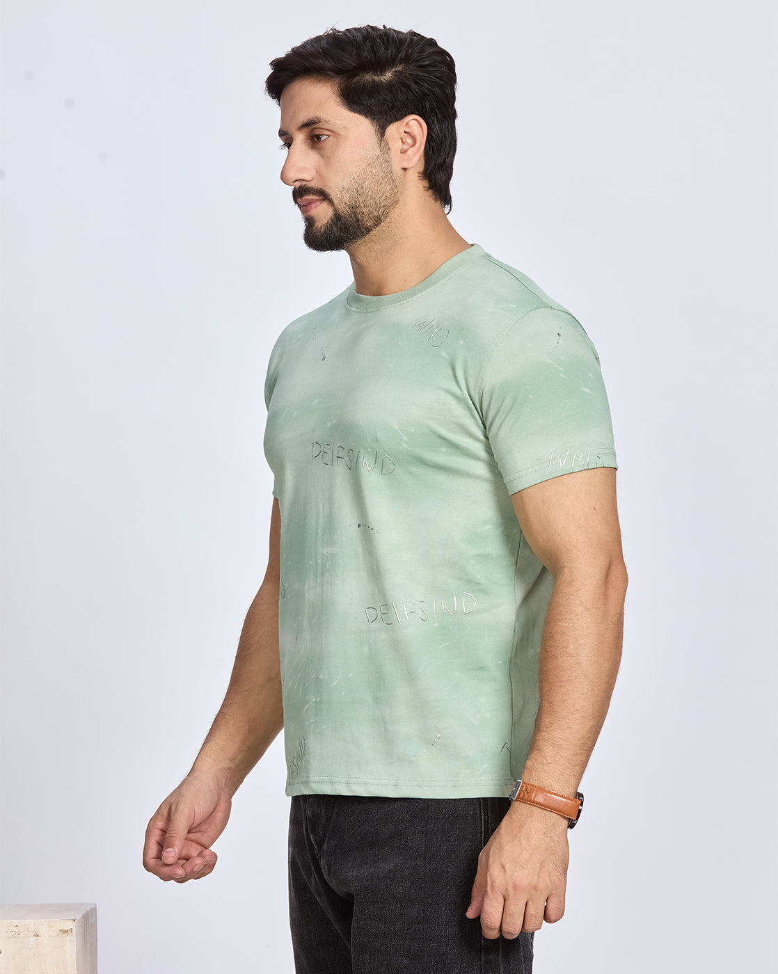 Printed Round Neck T-shirt