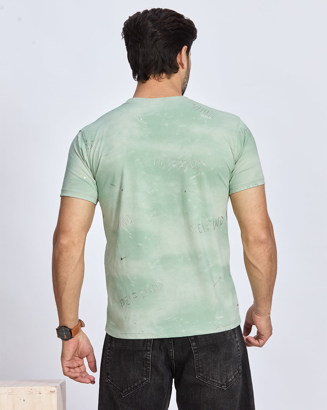 Printed Round Neck T-shirt