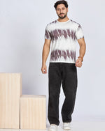 Dye Printed Round Neck T-Shirt