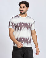 Dye Printed Round Neck T-Shirt