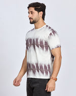 Dye Printed Round Neck T-Shirt