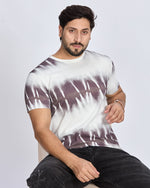 Dye Printed Round Neck T-Shirt