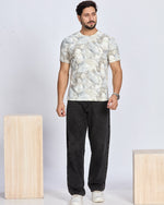 Printed Round Neck T-shirt