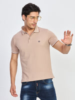 Polo Neck T-shirt Without Pocket