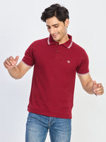 Polo Neck T-shirt Without Pocket