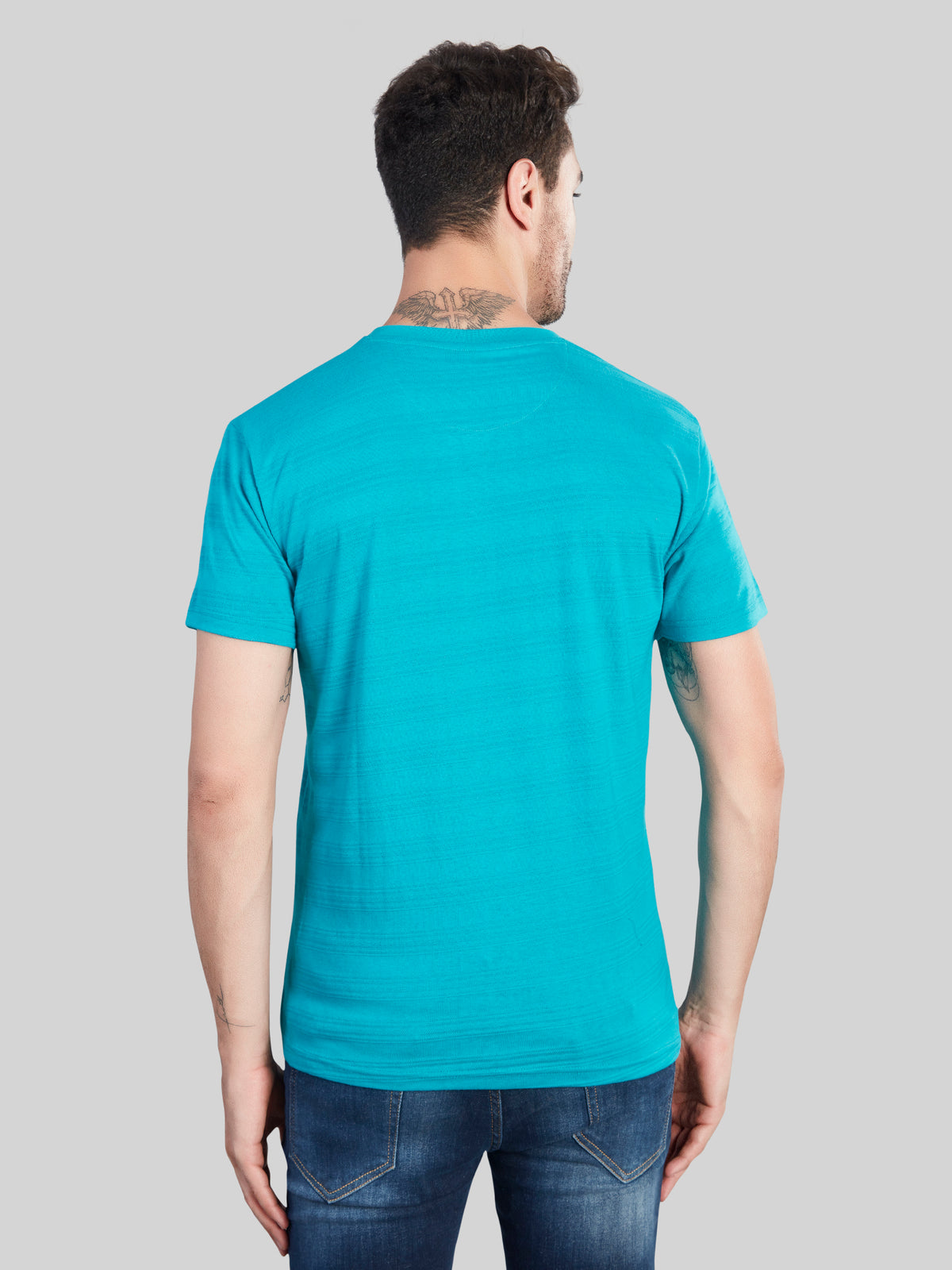 Mint Henly Neck T-Shirt