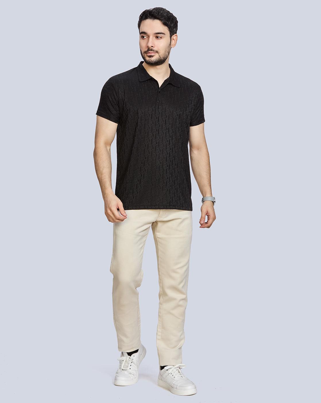 Polo Neck T-Shirt