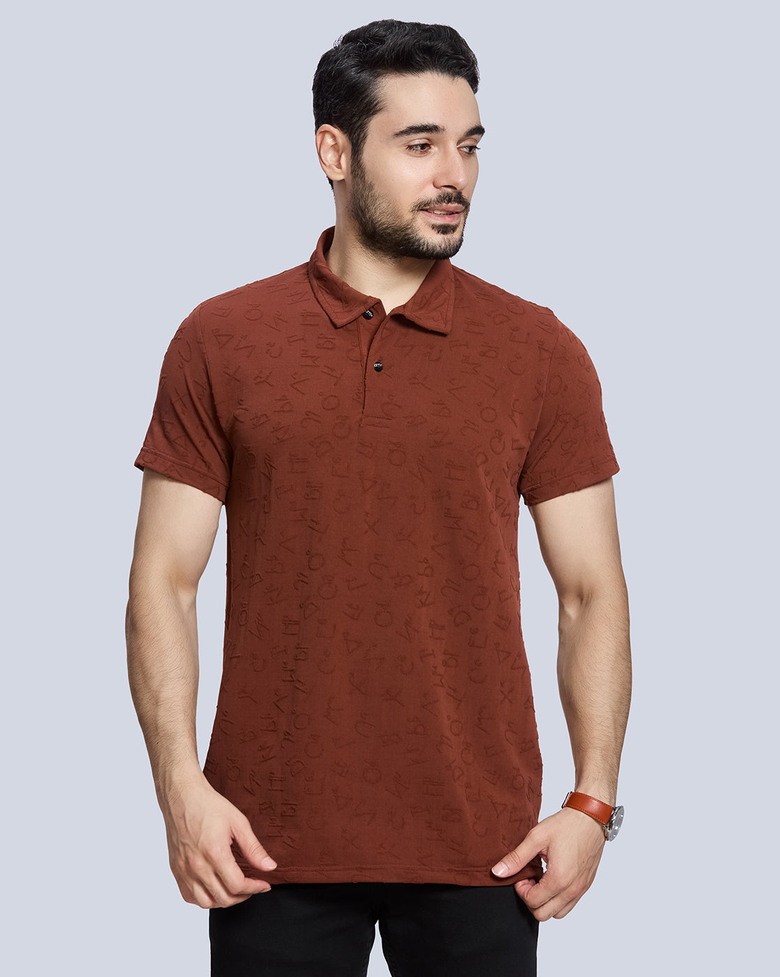 Polo Neck T-Shirt