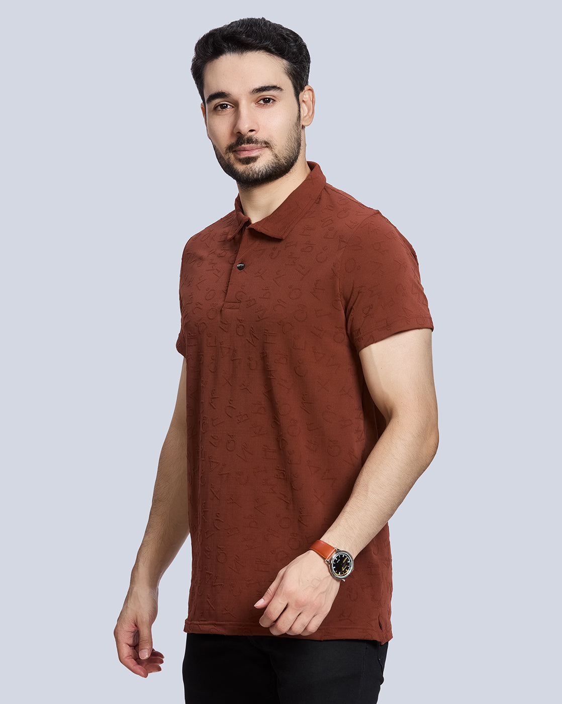Polo Neck T-Shirt