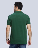 Green Polo Neck T-Shirt