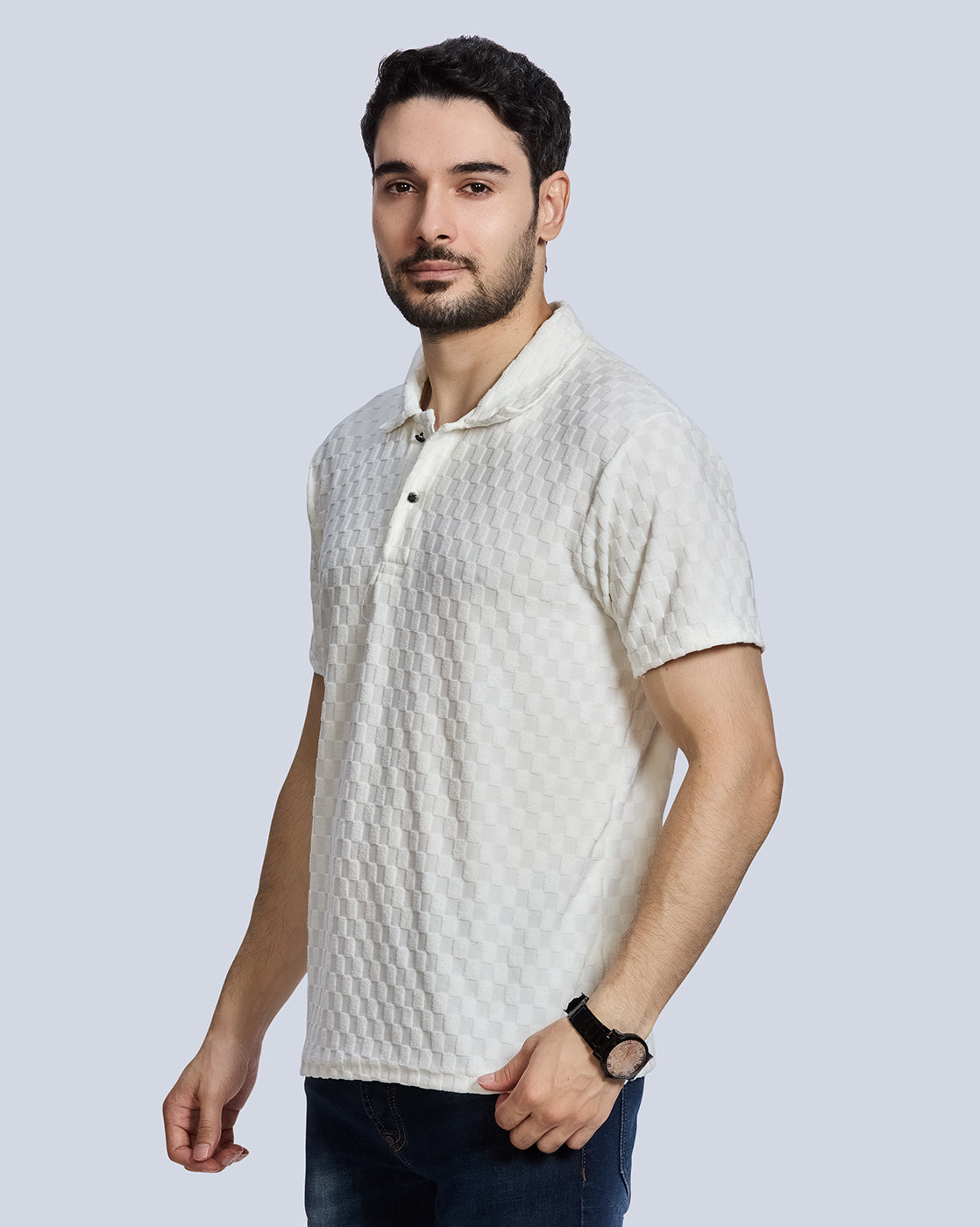 Polo Neck T-Shirt
