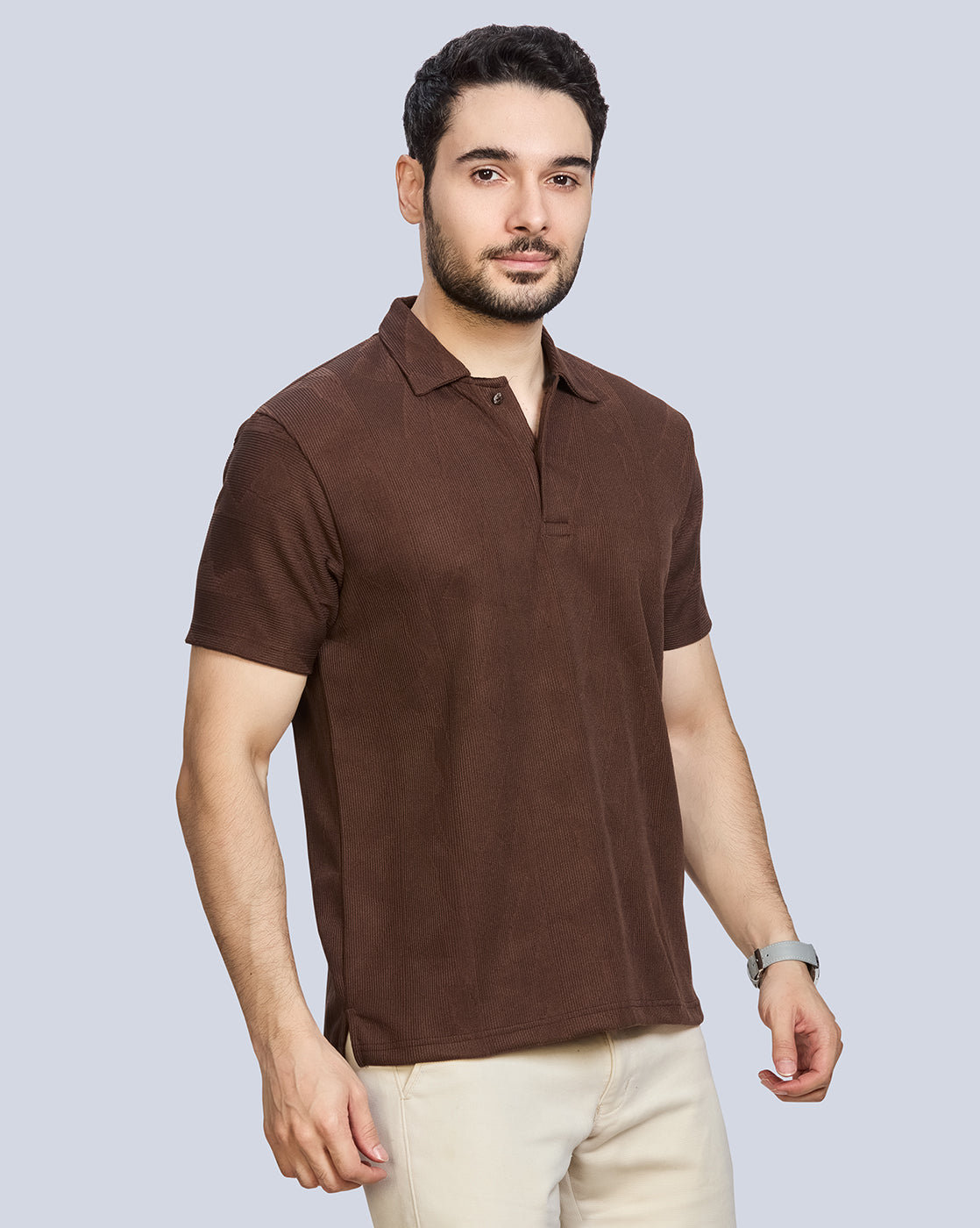 Polo Neck T-Shirt