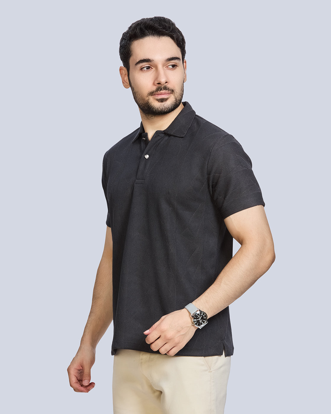 Polo Neck T-Shirt