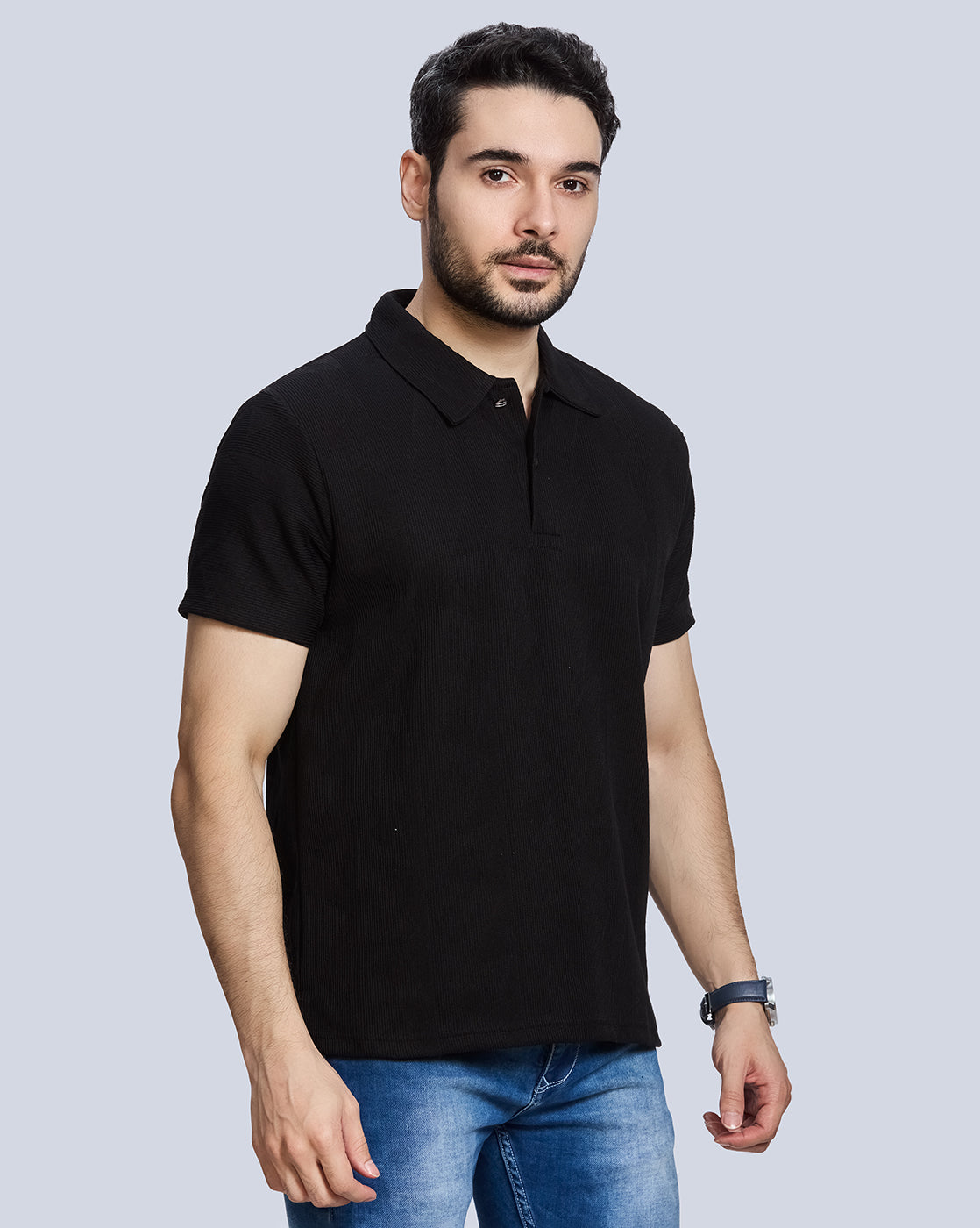 Polo Neck T-Shirt