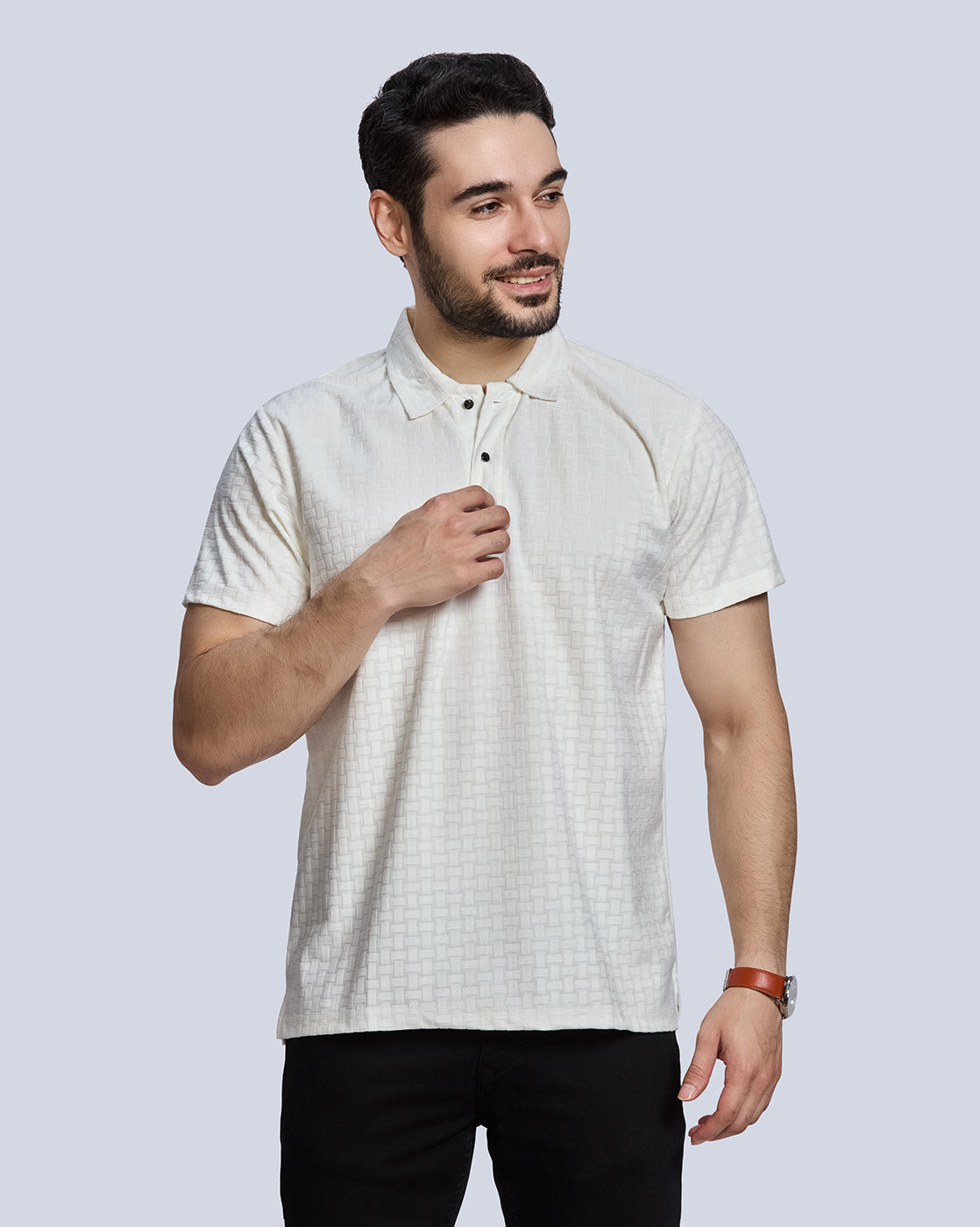 Polo Neck T-Shirt
