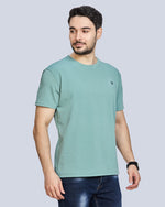 Round Neck Polyester T-Shirt