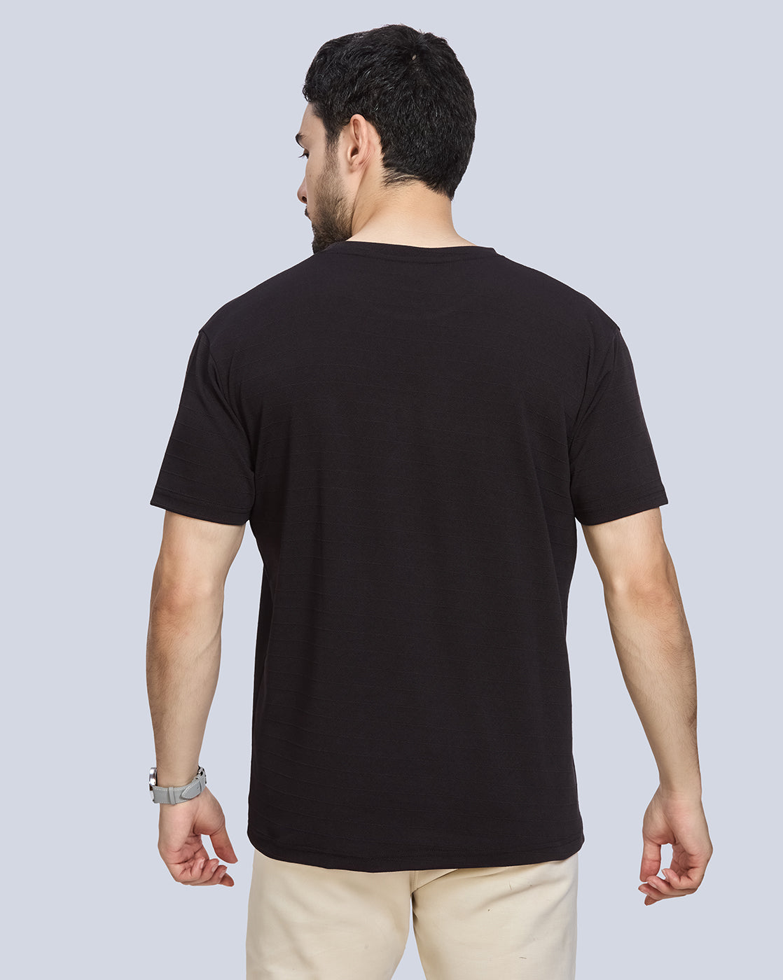 Round Neck Polyester T-Shirt
