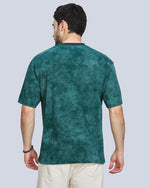 Round Neck Drop Shoulder Polyester T-Shirt