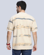 Round Neck Drop Shoulder Cotton T-Shirt