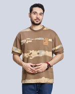 Round Neck Drop Shoulder Cotton T-Shirt