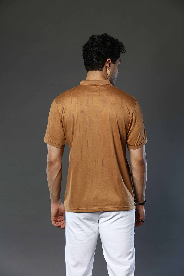 Brown Polo T-Shirt