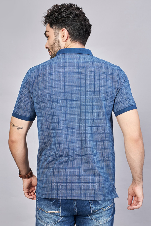 Airforce All Over Printed Polo Neck T-Shirt