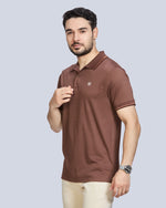 Interlock Polo Neck T-Shirt
