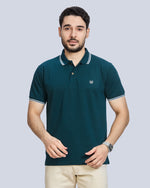 Polo Neck T-Shirt Without Pocket