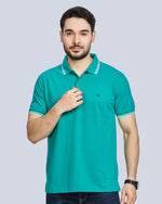 Polo Neck T-Shirt Without Pocket